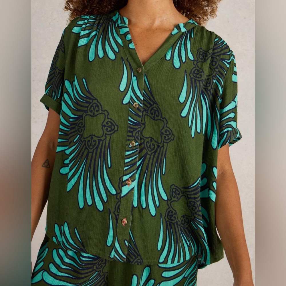 White Stuff Sloane Oversized Shirt - NWT - Size S